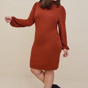 Torrid Size 0 Orange Dress